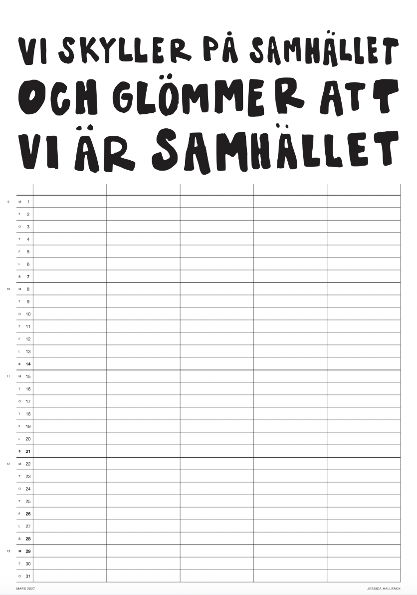 Familjekalender 2027 - Bild 4