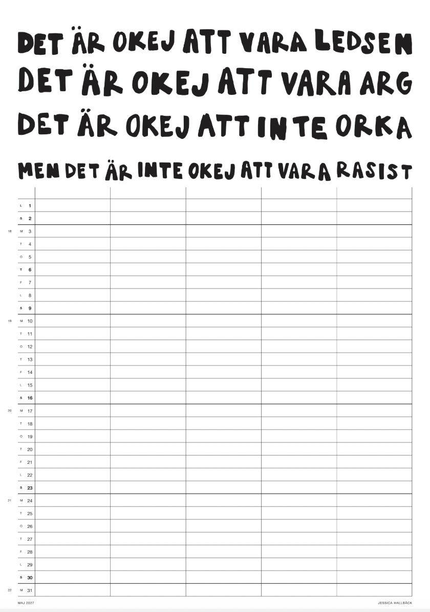 Familjekalender 2027 - Bild 6